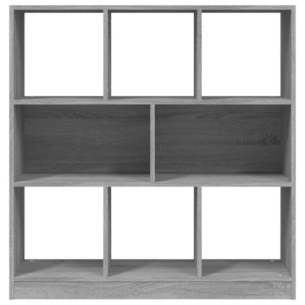 Libreria Grigio Sonoma 97,5x29,5x100 cm in Legno Multistrato 826379