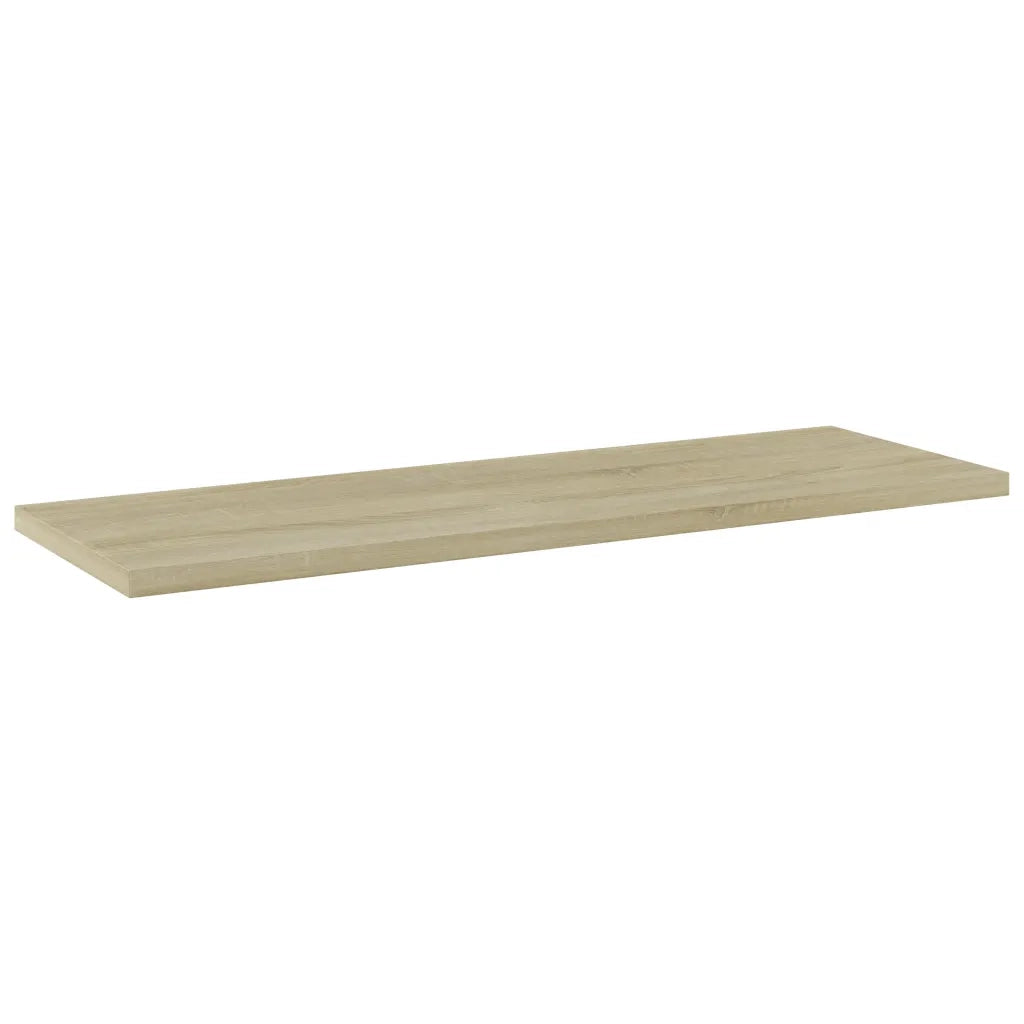 Ripiani per Libreria 4pz Rovere Sonoma 60x20x1,5cm Multistrato 805224