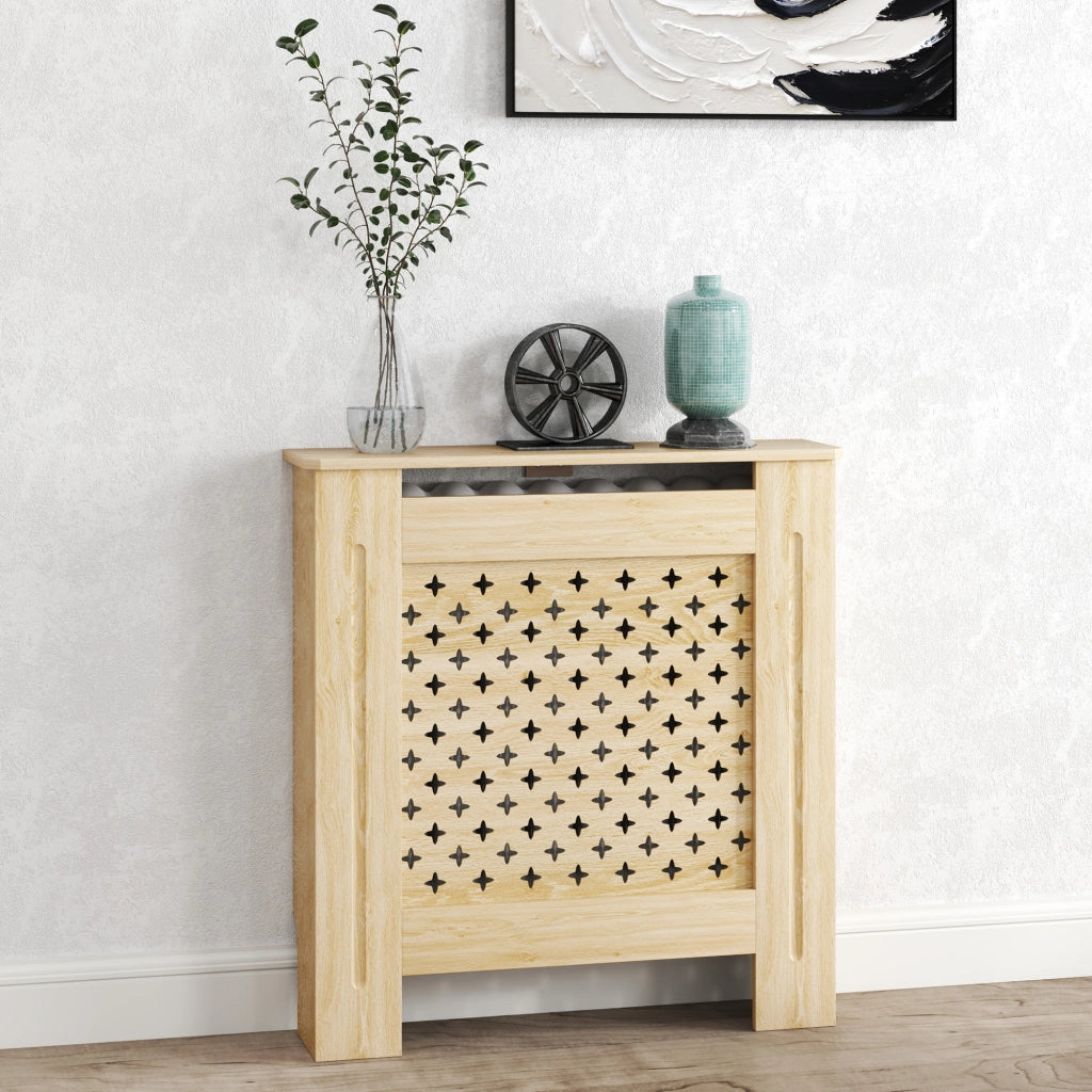 Tavolino da salotto ¨C zephmum ¨C 78x19x82 cm rovere