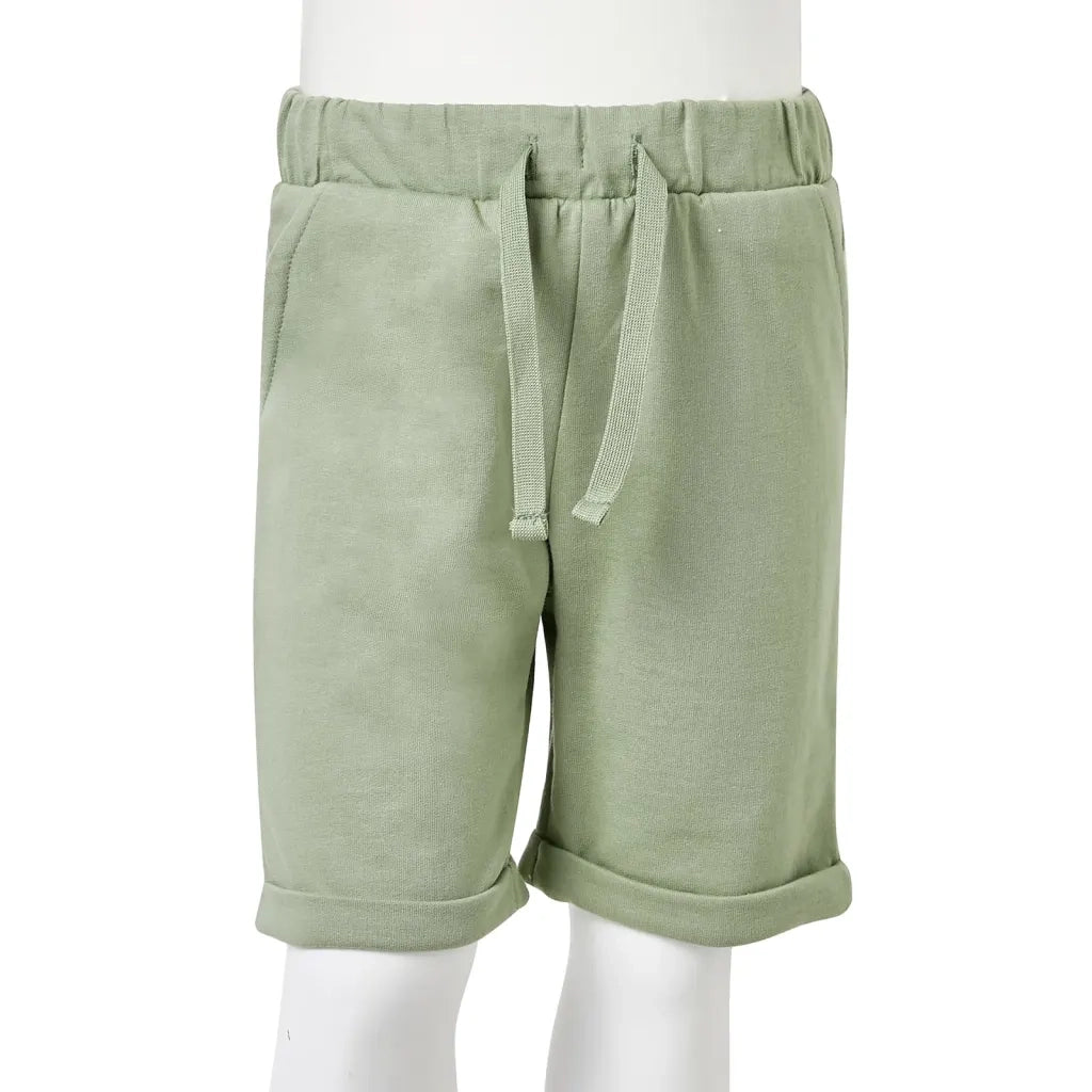 Pantaloncini per Bambini con Coulisse Cachi Chiaro 92 CFW2891895