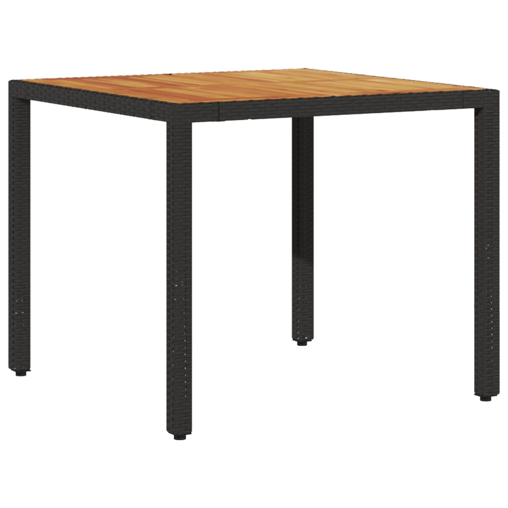 Set di Mobili da Pranzo  Set di 3 Nero Legno Durevole