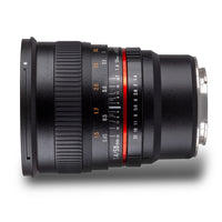 Obiettivo fotografico MF 50mm F1.4 compatibile con Fuji X – Follow Focus, full-frame e APS-C – focus manuale con distanza minima di 45 cm