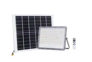 Faro Proiettore Faretto Solare Led 100w con Telecomadndo Pannello
