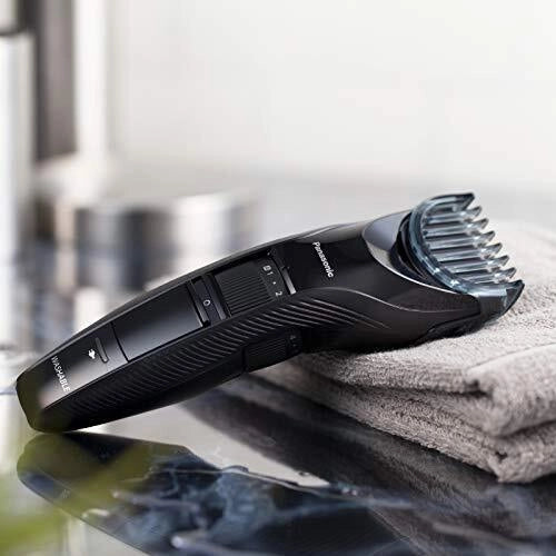 Panasonic ER-GC53-K503 Tagliacapelli Taglio 1-10 mm in 19 Step e Taglio 0.5 mm senza Pettine Nero