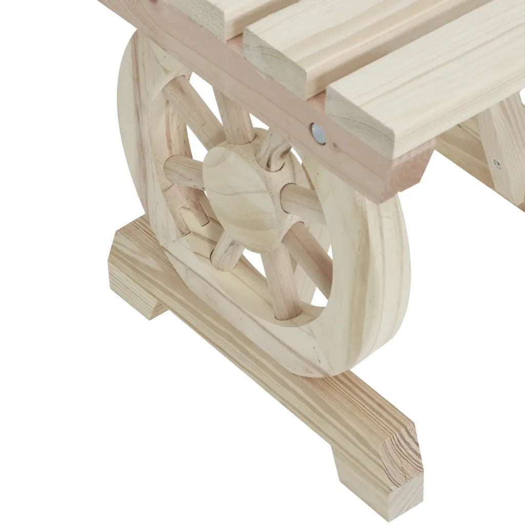 Panca da Corridoio-Sgabello-Panca da esterno 115 cm in Legno Massello di Abete 155851