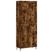 Buffet credenza cassettiera mobiletto mobile contenitore organizer cucina soggiorno salotto alto 69,5 x 34 x 180 cm legno ingegnerizzato marrone 02_0033449