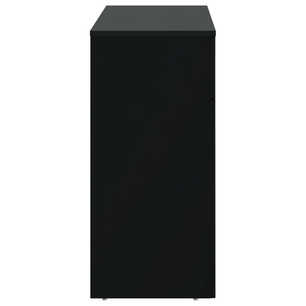 Tavolino da salotto Nero 102 x 35 x 75 cm Legno ingegnerizzato 899928