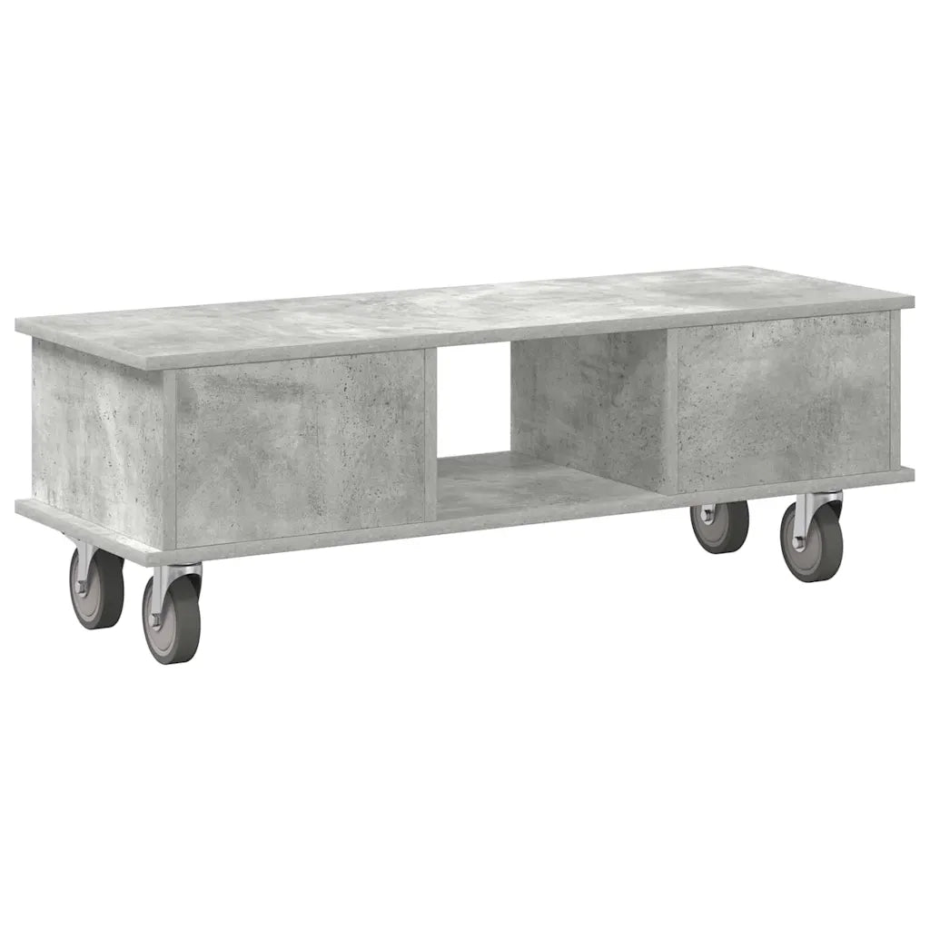 Supporto TV 100 x 35 x 35 cm Grigio cemento 891035