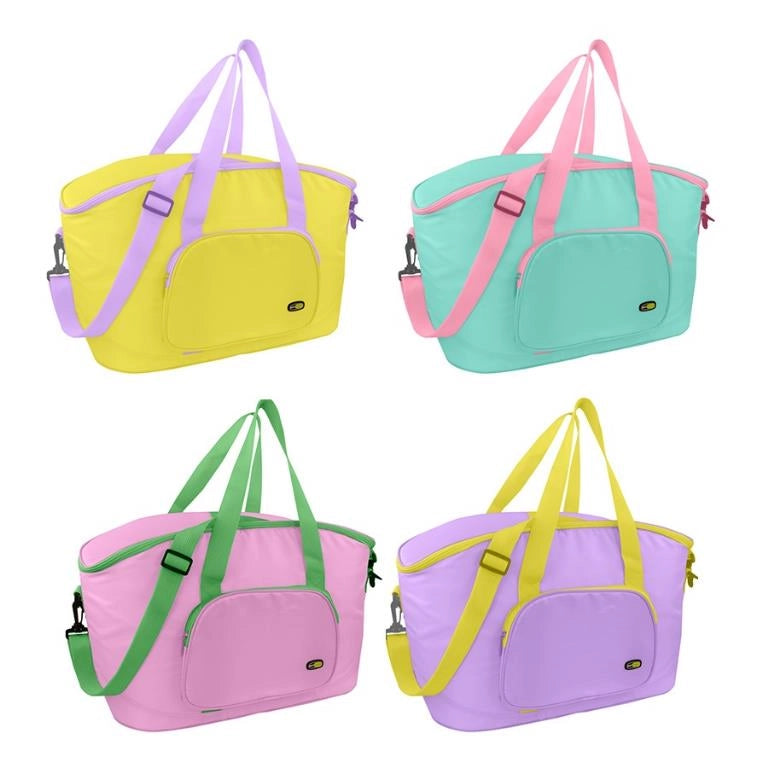 1 Pezzo Borsa Frigo Termica Tulipano Pic Nic 26 Litri 4 Colori