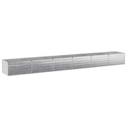 Letto rialzato da giardino Argento 600 x 80 x 55 cm 8006456