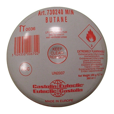 CARTUCCIA BUTANO- gr 190- CASTO- pezzi 1