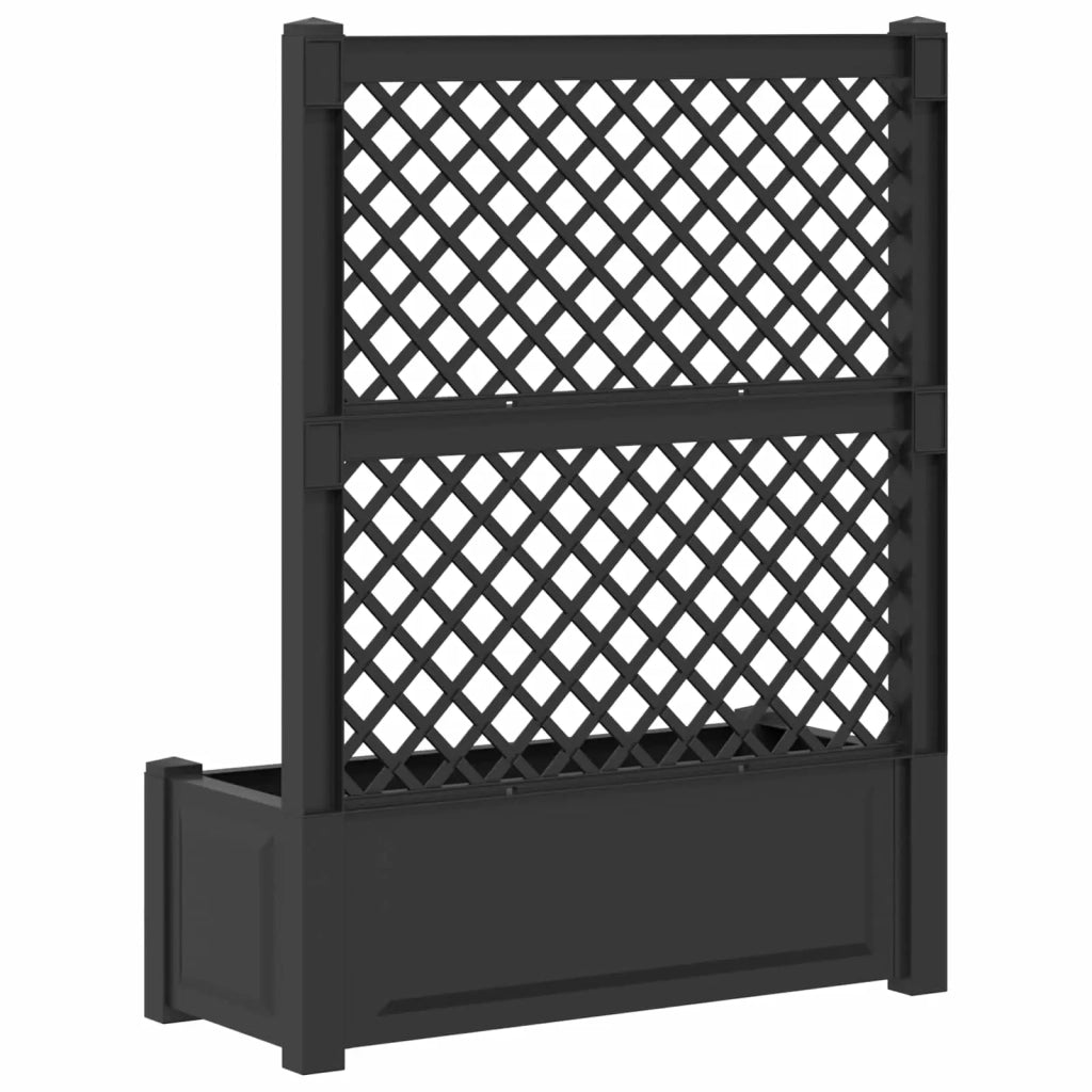 Vaso Grande con Direzione Antracite 99,5 x 43 x 133,5 cm PP 42041724