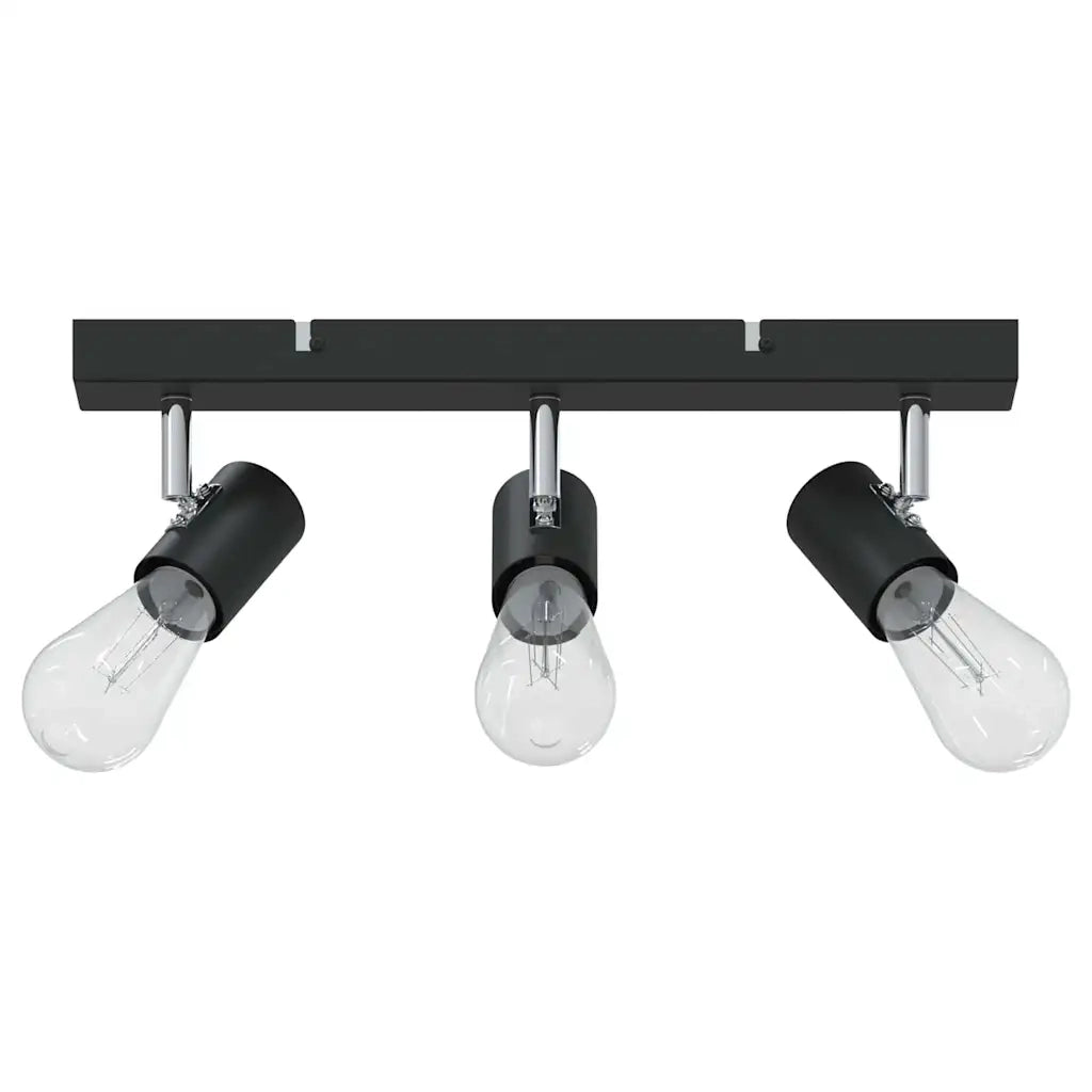 Faretto da soffitto Nero 38 x 6,5 x 11,5 cm Metallo CFW9320084