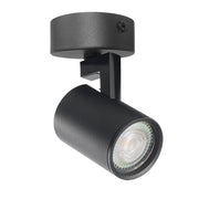 Faretto parete/soffitto nero 1xGU10 10W Polux LYNX