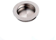 Maniglia per porta scorrevole in acciaio inossidabile - maniglia nascosta - adatta a porte scorrevoli e porte a cassettone - inclusa la vite a croce 4 pezzi - diametro 70mm - per uso residenziale e commerciale - maniglia per porta