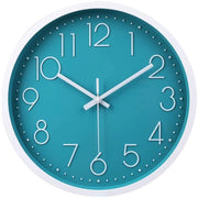 Orologio da parete moderno a quarzo 30cm con secondi in movimento fluido senza tic - Orologio da parete a petrolio perfetto per decorare la sala da pranzo, la camera, l'ufficio