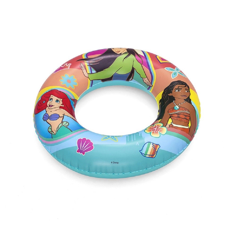 Trade Shop - Salvagente Ciambella Gonfiabile Principesse 56cm Per Bambini 3-6 Anni Mare 91043 -