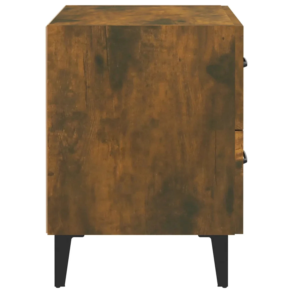 Comodino Rovere Fumo 40x35x47,5 cm cod mxl 30173