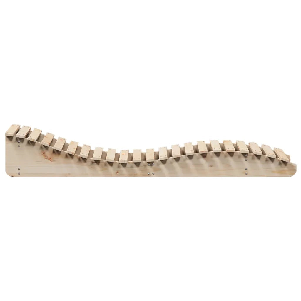 Lettini Prendisole 2pz 205x60x31,5 cm in Legno Massello di Pino 832573