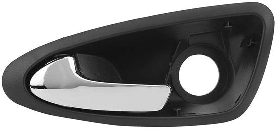 Maniglia per porte interne - Maniglia sostitutiva - Materiale ABS - Finitura cromata - Installazione facile - Compatibile con Ibiza 2009-2017 - Attacco per porte
