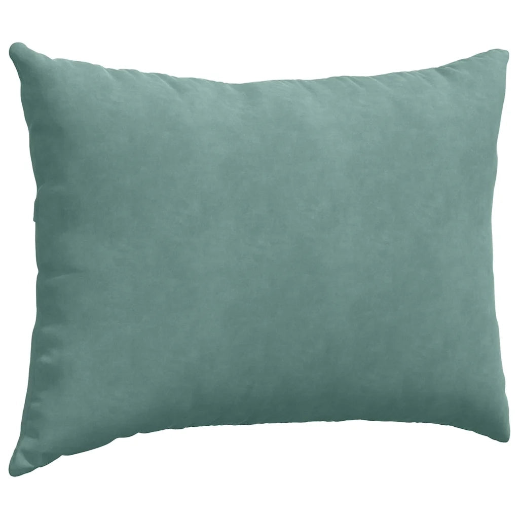 Cuscini da Divano 2 pcs Verde Mare 70 x 50 cm Tessuto in Cords