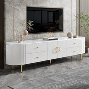 Mobile TV Lowboard ¨C MINIMAL ¨C MDF, Alluminio, Soggiorno