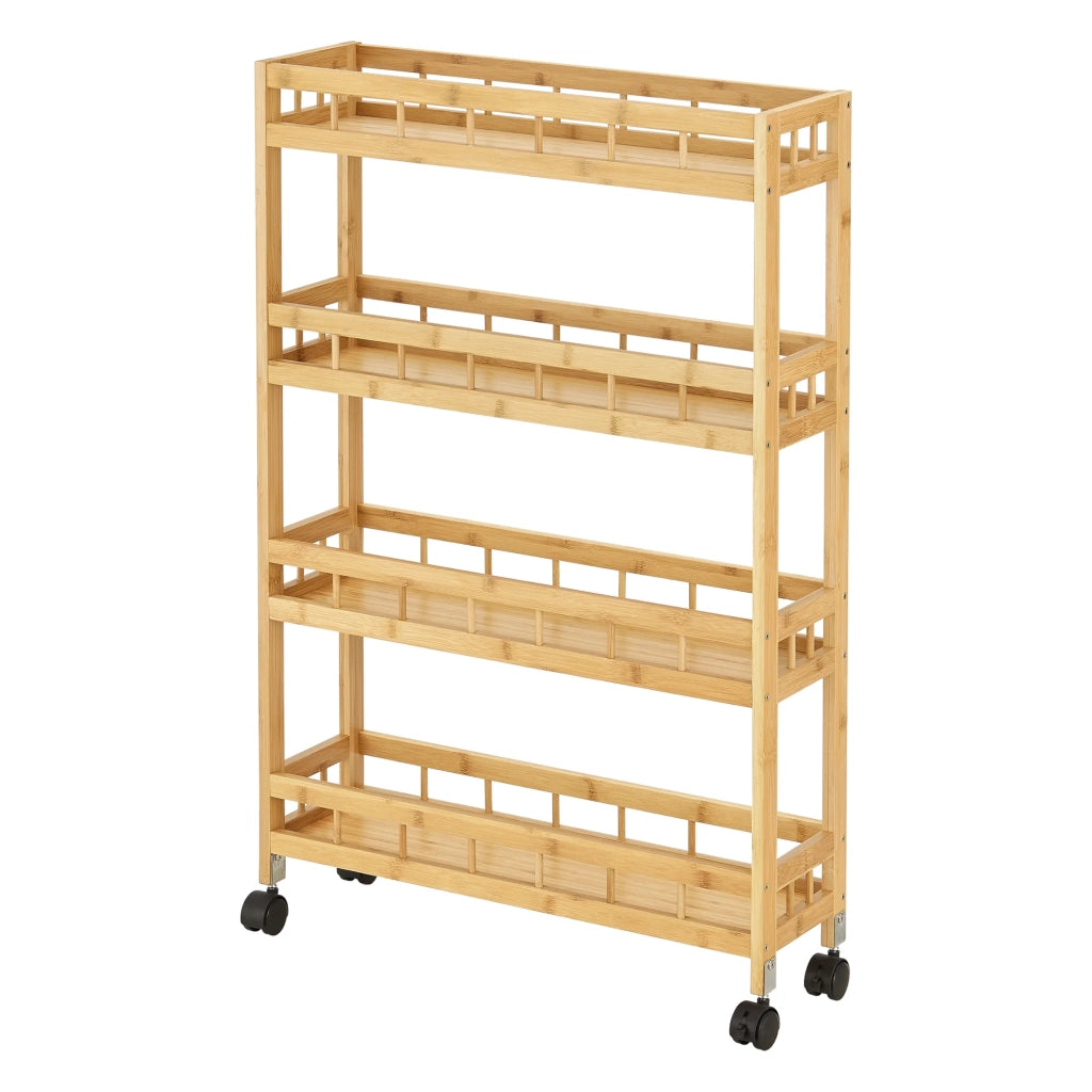 Carrello portaoggetti a 4 ripiani 96 x 60 x 18 cm 03_0006795