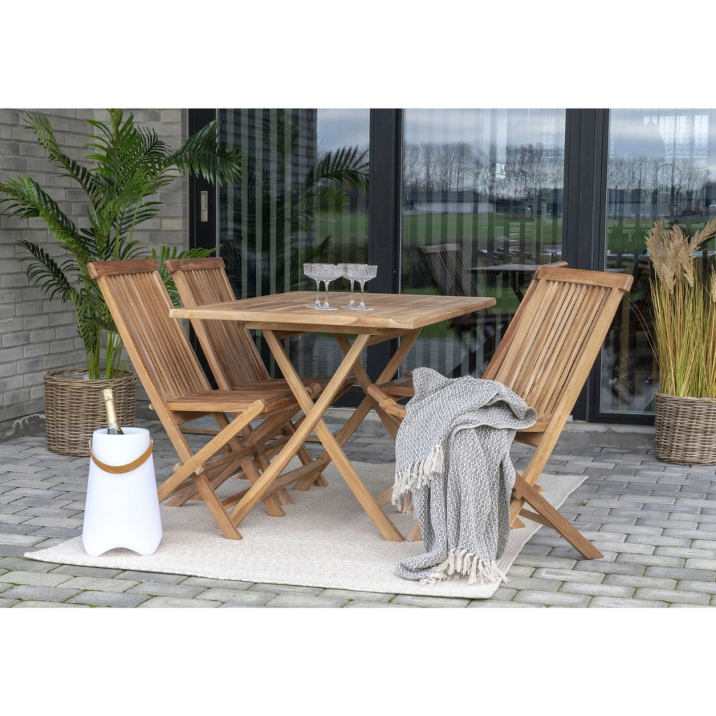 Tappeto Rettangolare Menorca, Beige, Pet, 200x140x1 cm