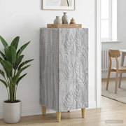 Credenza Sonoma grigio 33 x 34,5 x 90 cm Legno ingegnerizzato 895061