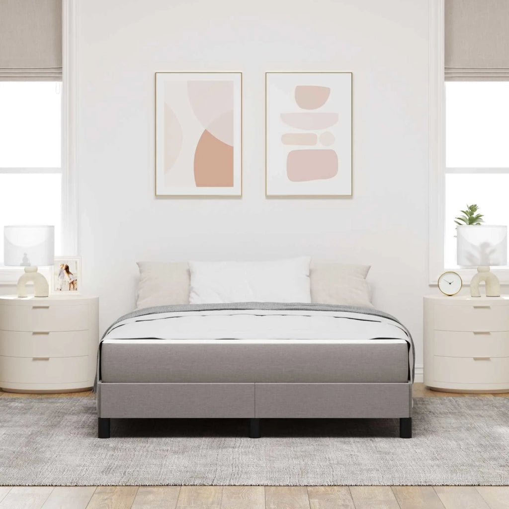 Letto a molle con materasso Talpa 160 x 200 cm Tessuto