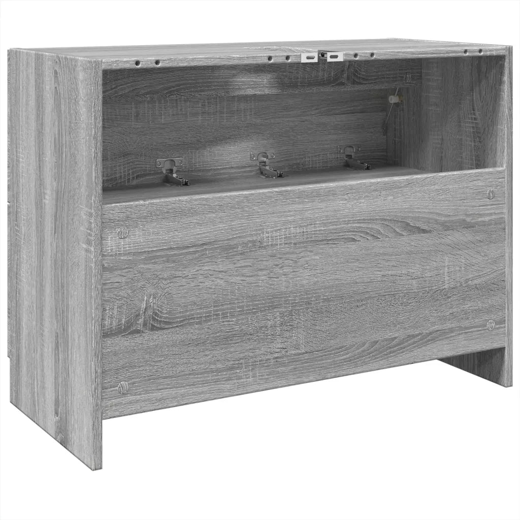 vidaXL Mobile Lavabo Grigio Sonoma 78x37x59 cm in Truciolare