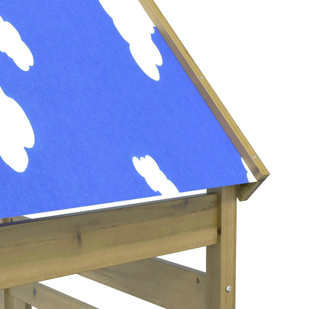 Torre da Gioco Marrone Legno Impregnato Solido 3417189