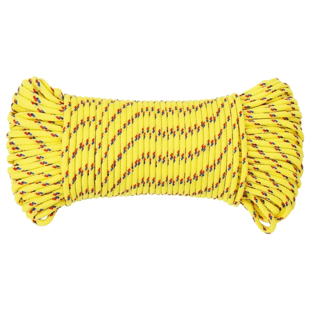 Corda per barca Gialla 5 mm 500 m in Polipropilene 152601