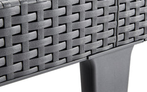 Lettino Prendisole da Giardino 187,5x58x29 cm in Resina Keter Jaipur Antracite