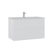 Mobile lavabo "Nest 91 v2" - 91 x 51 x 55 cm - Bianco opaco