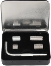 Set di pesi per baghera in alluminio - Set di 4 pesi - 0,3/0,5/1,0/1,5 oz - Inclusa chiave a ingranaggi - Adatto per accessori baghera
