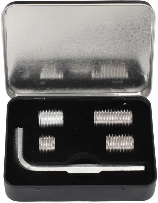 Set di pesi per baghera in alluminio - Set di 4 pesi - 0,3/0,5/1,0/1,5 oz - Inclusa chiave a ingranaggi - Adatto per accessori baghera
