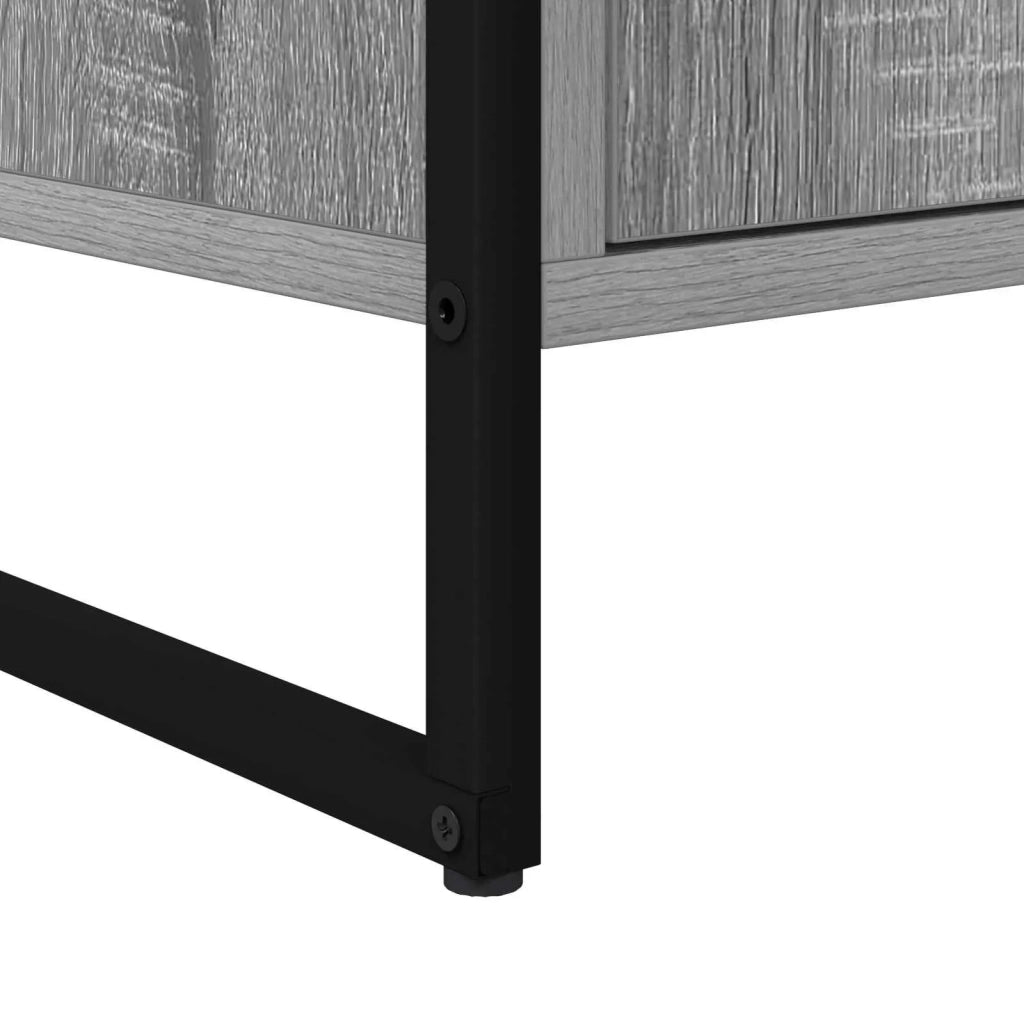 Mobile TV Grigio Sonoma 140 x 36 x 49.5 cm Legno multistrato