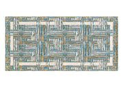 Tappeto Passatoia Cucina Corsia Retro Antiscivolo Disegno Bangkok By Suardi - 55x115 - Jeans