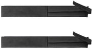 Supporti per stampelle in nylon resistenti alle abrasioni - 2 pezzi - 4 pollici di larghezza - resistenza alle sollecitazioni - comodi - resistenza al carico