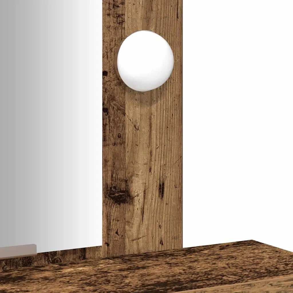 Tavolo da Trucco Marrone 50 x 41 x 140 cm Legno multistrato 865161