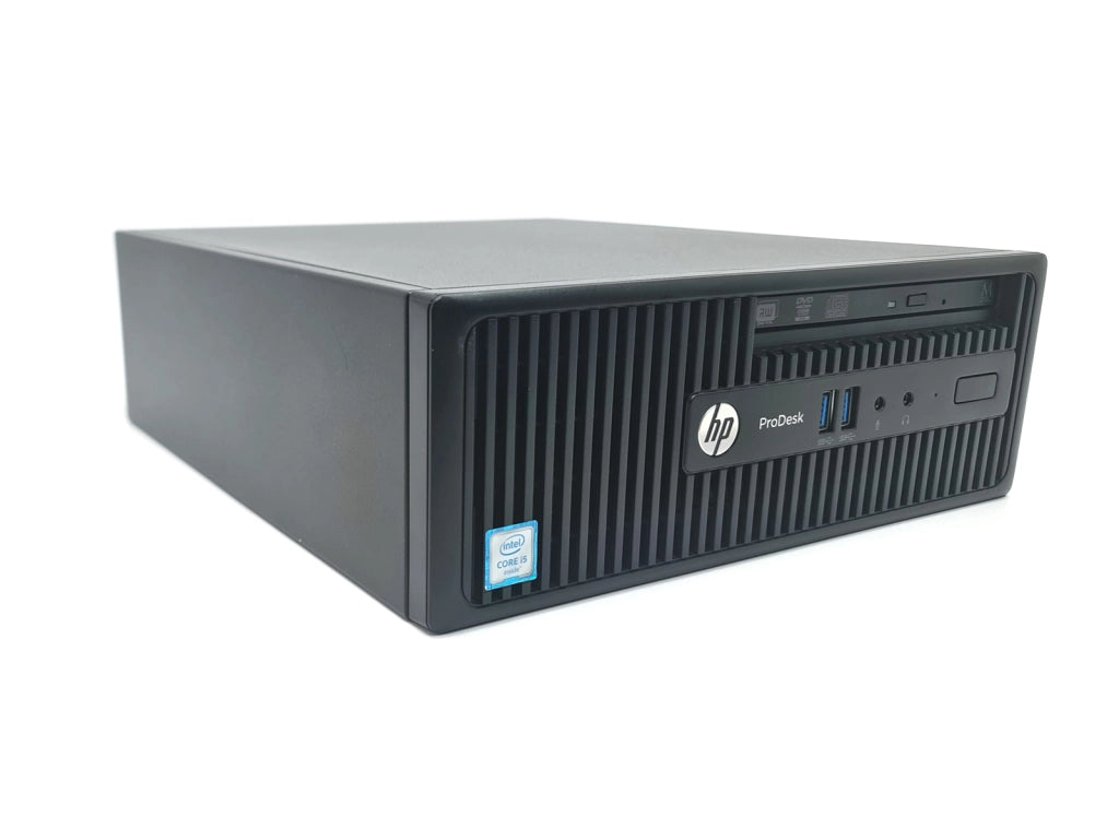 PC Desktop HP ProDesk 400 G3  Processore Intel Core I5 6500 Ram 8GB SSD 500GB Win 11 Pro Small Form Factor Postazione da Lavoro Ufficio - Ricondizionato