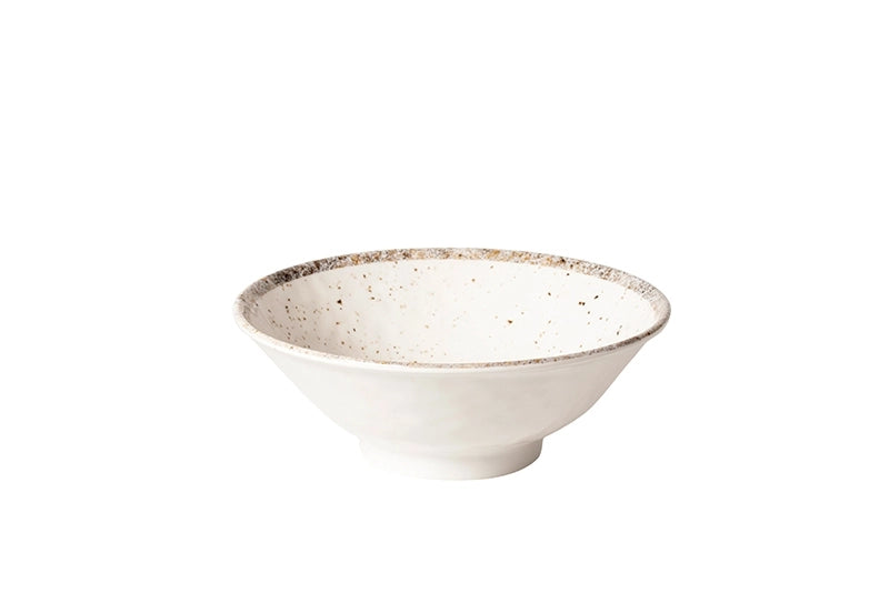 Insalatiera coppetta snack in melamina enjoy tonda Bianca 15,5 cm