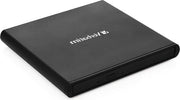 Bruciatore esterno CD/DVD compatto - Stazione esterna portatile - Backup dati veloce con Burn & Archive - Nero - Portatile - USB 3.0. Lettore DVD esterno.