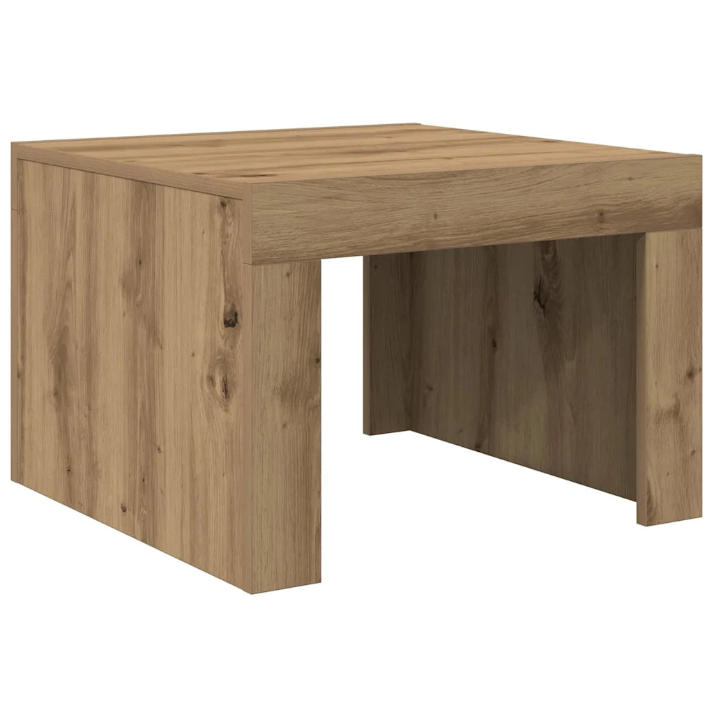 Tavolino da salotto Rovere artigianale 50 x 50 x 35 cm 875032