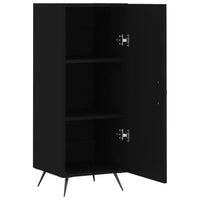 Credenza Nero 34,5x34x90 cm in Legno Multistrato 828509