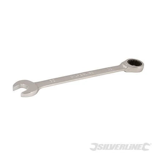 Chiavi a cricchetto combinata metrica a testa fissa, varie misure Silverline - 13 mm