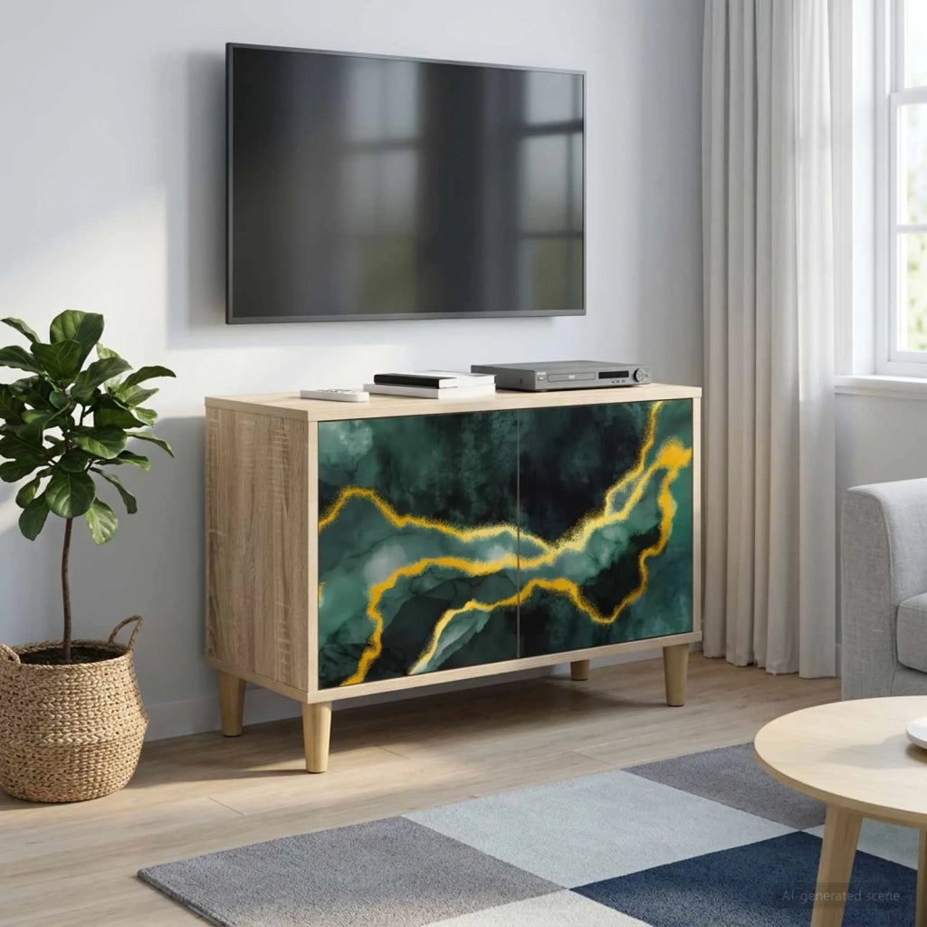 Mobile TV WIJHE 69 x 33 x 50 cm Sonoma Legno ingegnerizzato 8006994