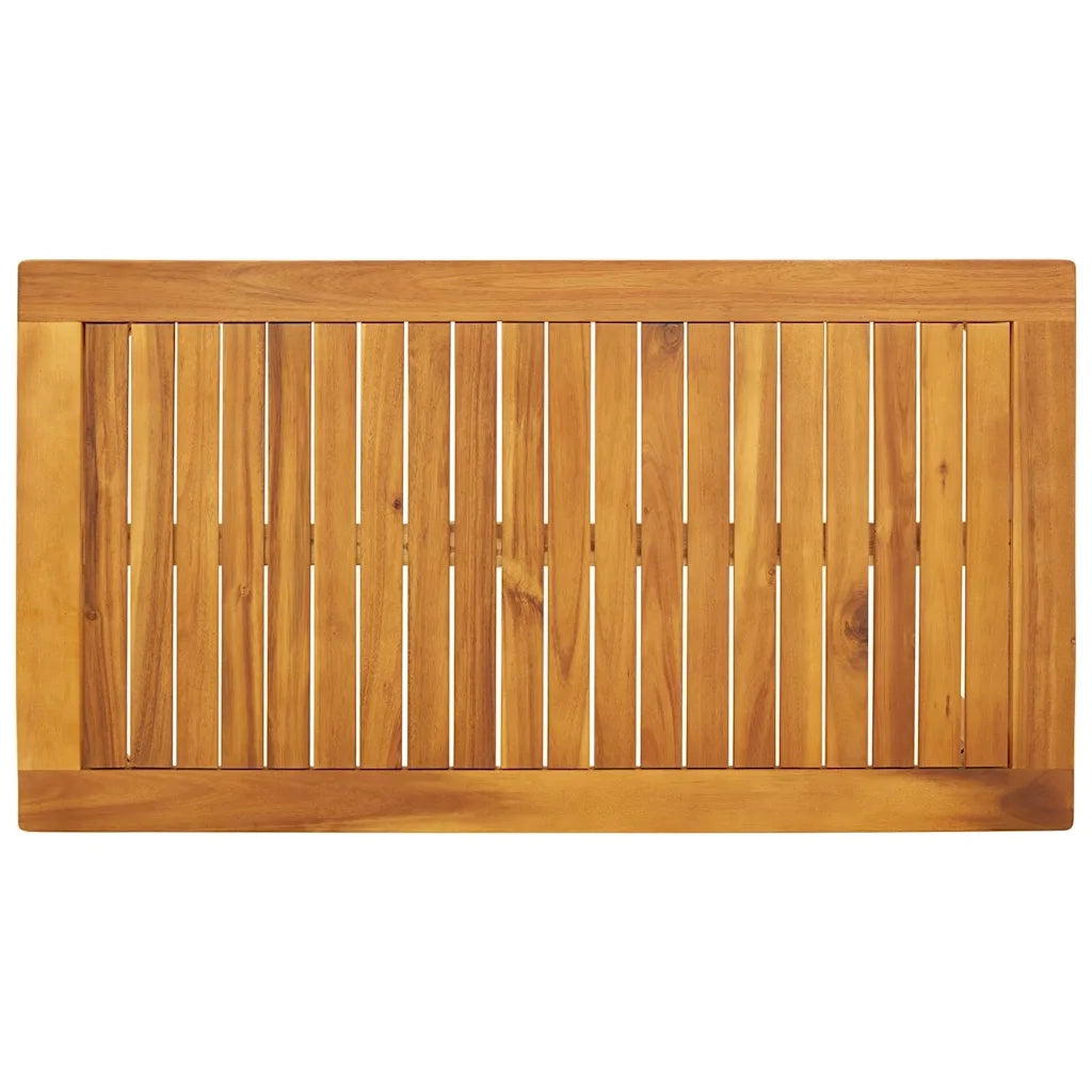 Salotto da Giardino-Set da giardino con Cuscino in Legno Massello di Acacia 434726