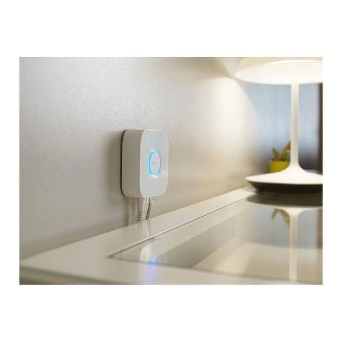 Philips 8719514342620 Hue Bridge Centro di Controllo Smart Home per Fino a 50 Luci e 12 Accessori colore Bianco